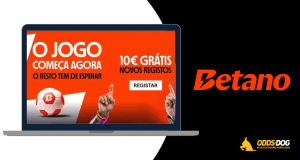 Betano Apostas Bónus Grátis | 10€ no Registo Sem Depósito