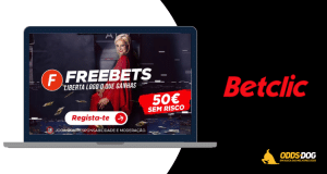 Betclic Apostas Bónus | Primeira Aposta Sem Risco até 50€