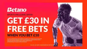 Betano Sports Welcome Offer: Unlock £30 in Free Bets