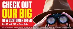 Ladbrokes Sports Welcome Offer – Get £30 in Free Bets!