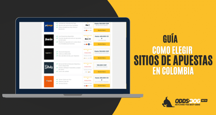 Guía para elegir los mejores sitios de apuestas deportivas en Colombia ⚽️ 🏇